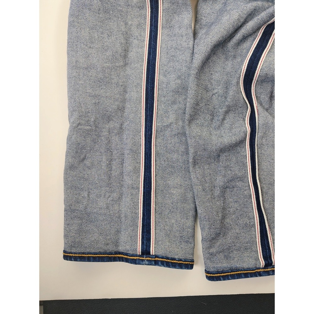 LEVI'S 502 Taper Premium Big E Jeans Blue Denim Men's 34X32 - Picture 9 of 11